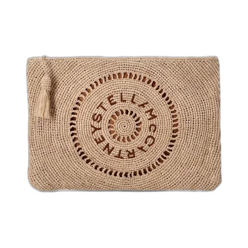 Raffia Clutch