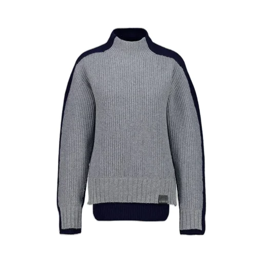 Ribbed Mock Neck Sweater
