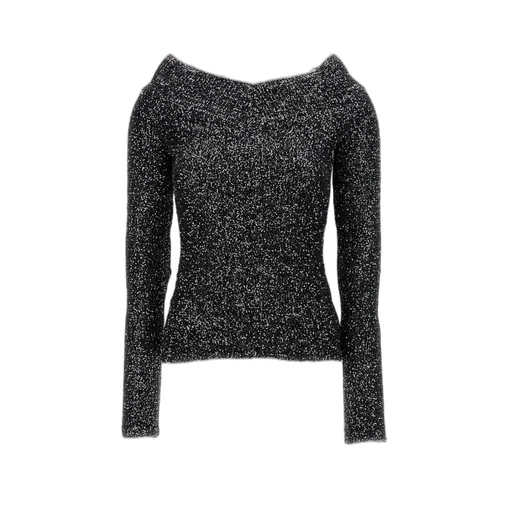 Off-The-Shoulder Knit Sweater