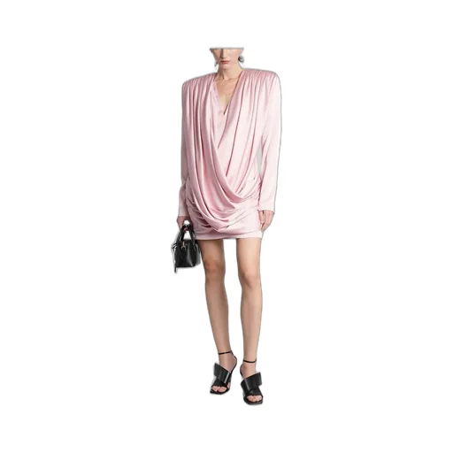 Draped Mini Dress