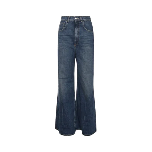 High-Waisted Wide-Leg Jeans