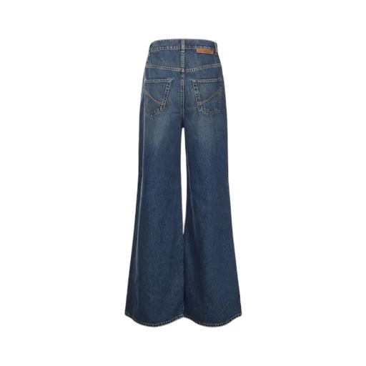 High-Waisted Wide-Leg Jeans