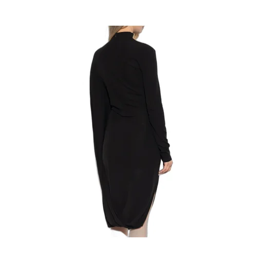 Asymmetric Draped Dress