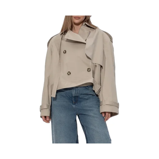 Cropped Trench Jacket