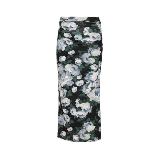 Floral Print Maxi Skirt