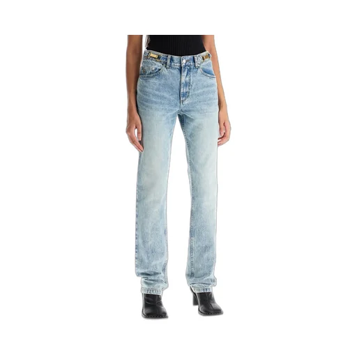 High-Rise Straight-Leg Jeans