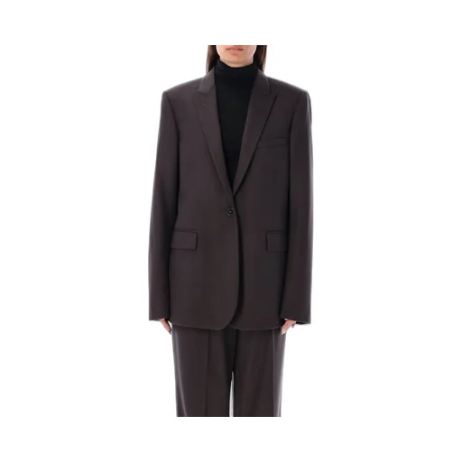 Single-Breasted Wool Blazer