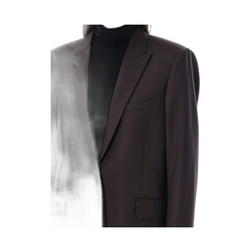 Single-Breasted Wool Blazer