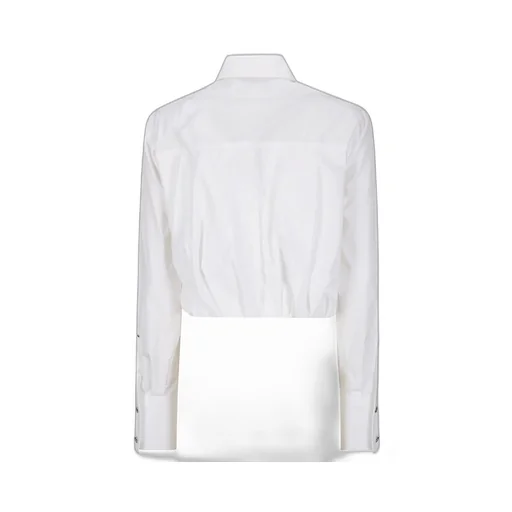 Cropped Poplin Shirt
