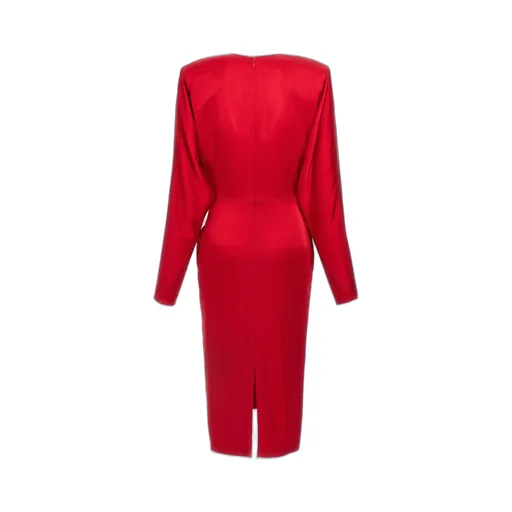 Draped Twist Dress
