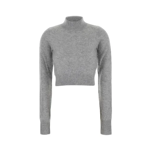 Cropped Turtleneck Sweater