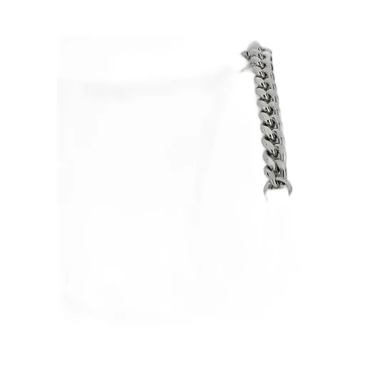 Ribbed Tank Top With Chain Straps