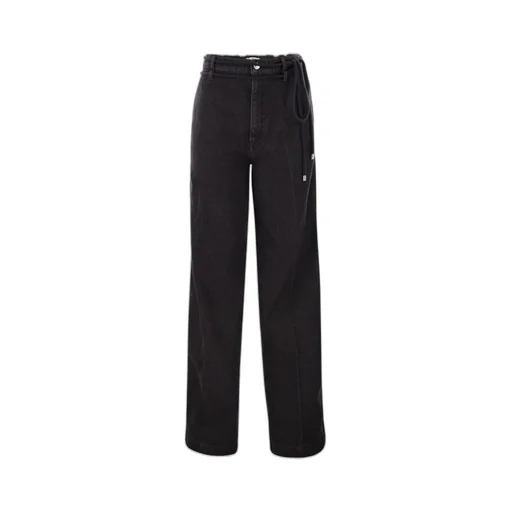 High-Waisted Wide-Leg Jeans