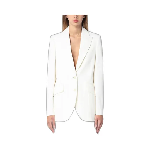 Single-Breasted Wool Blazer