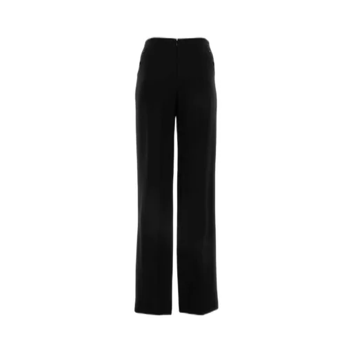 Wide-Leg Trousers With Sequin Detail