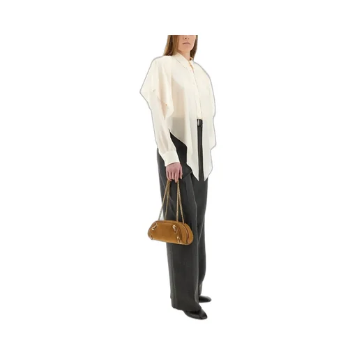 Shirt With Cape Detail