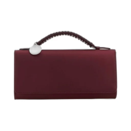 Wallet With Braided Handle