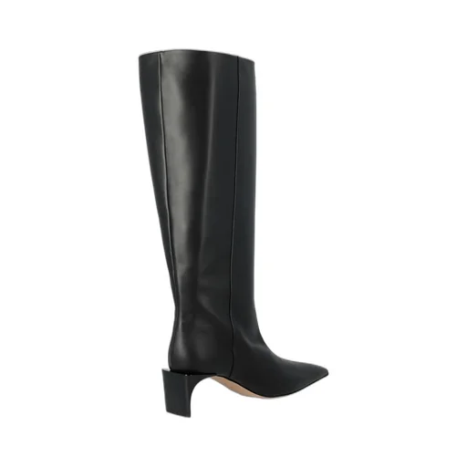 Knee-High Leather Boots