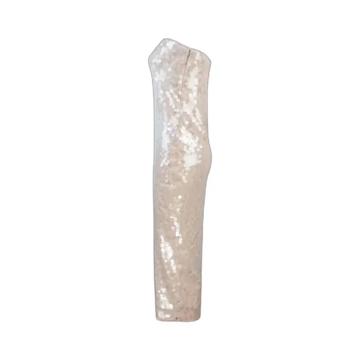 Strapless Sequin Maxi Dress