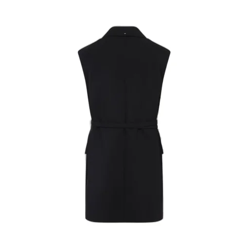 Sleeveless Trench Coat Dress