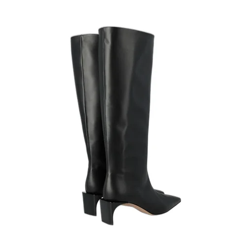 Knee-High Leather Boots