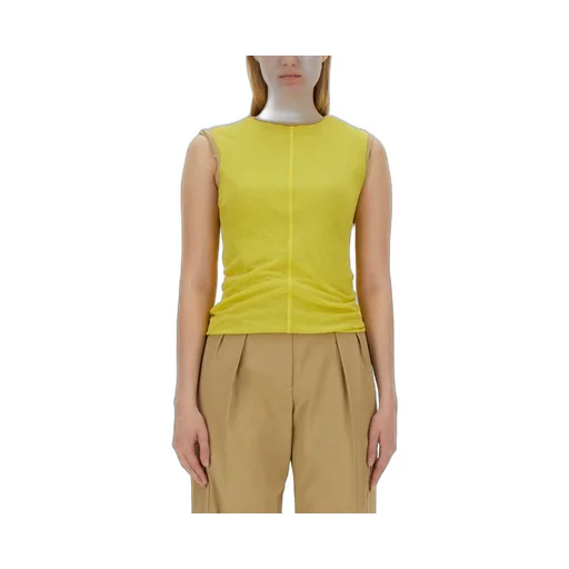 Sleeveless Ruched Top