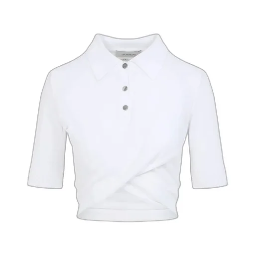 Cropped Polo Shirt