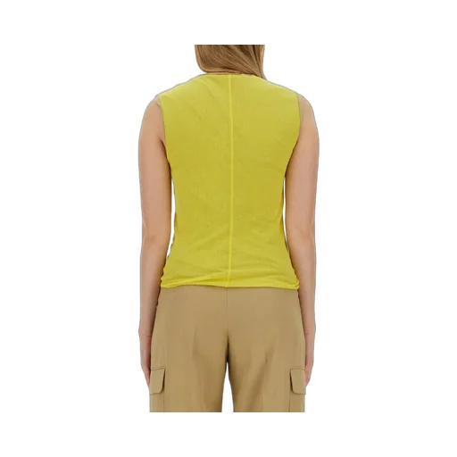 Sleeveless Ruched Top