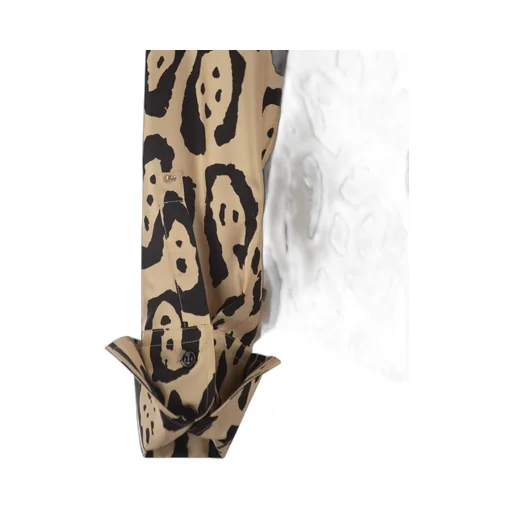 Leopard Print Silk Shirt