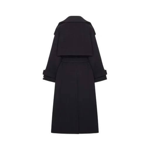 Double-Breasted Wool Coat