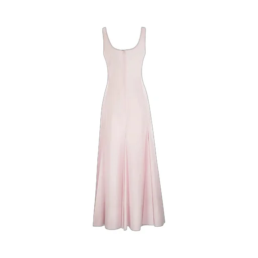 Sleeveless Ruched Maxi Dress