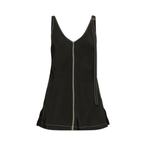 Sleeveless V-Neck Mini Dress