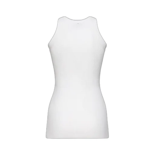 Ribbed Tank Top With Pocket