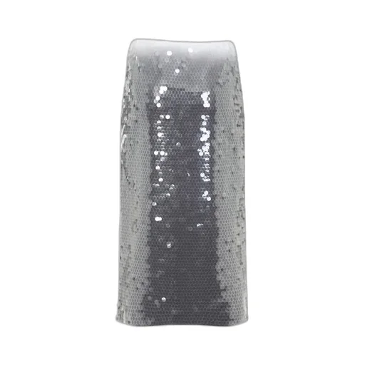 Sequined Pencil Skirt