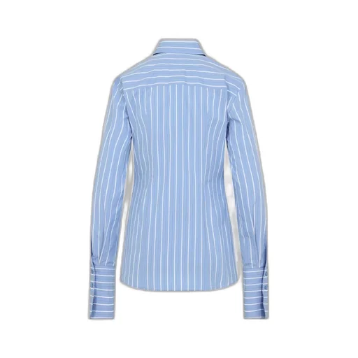 Striped Cotton Poplin Shirt