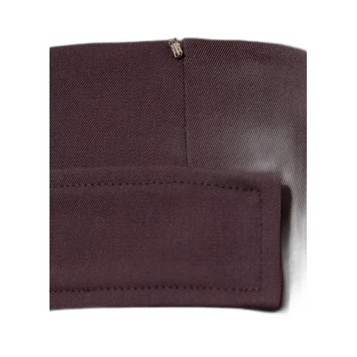 High-Waisted Flared Trousers