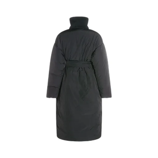 Padded Coat With Belt