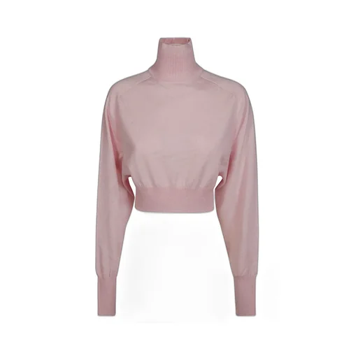 Cropped Turtleneck Sweater