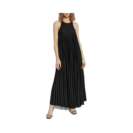 Pleated Maxi Dress