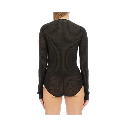 Ribbed Knit Bodysuit