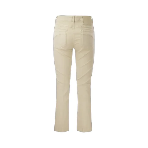 Cropped Flare Trousers