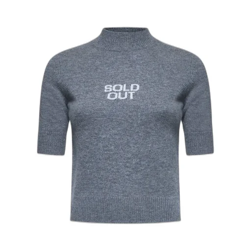Mock Neck Knit Top