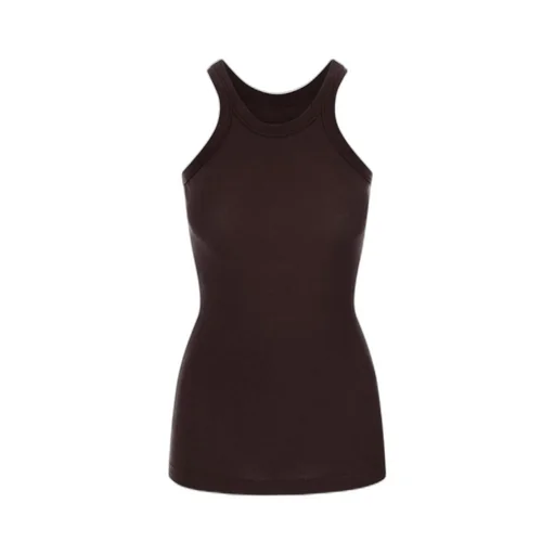 Ribbed Racerback Tank Top