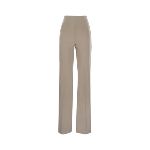 High-Waisted Wide-Leg Trousers