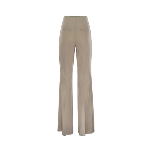 High-Waisted Wide-Leg Trousers