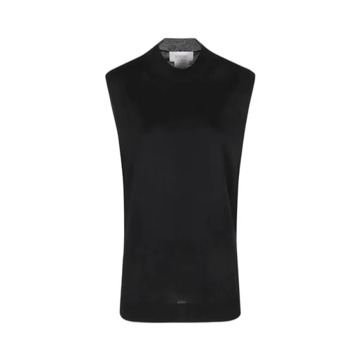 Sleeveless Mock Neck Top