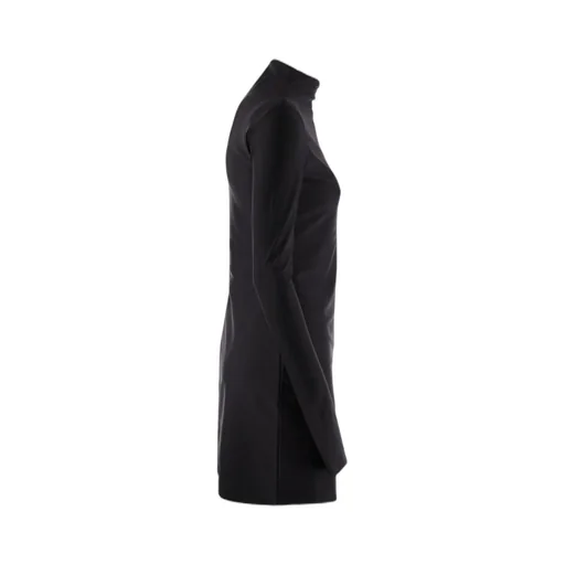 Long Sleeve Mock Neck Mini Dress