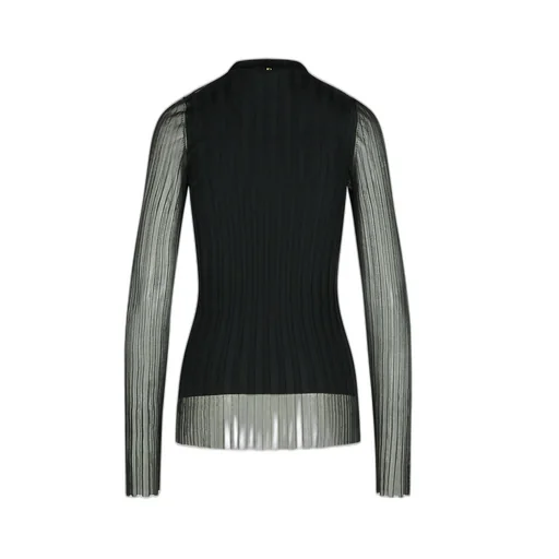 Ribbed Mesh Top