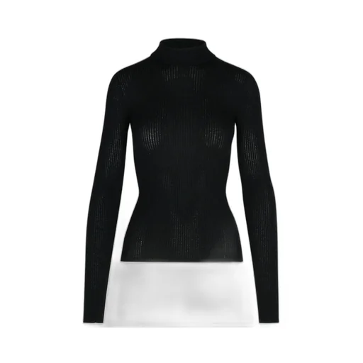 Ribbed Turtleneck Sweater