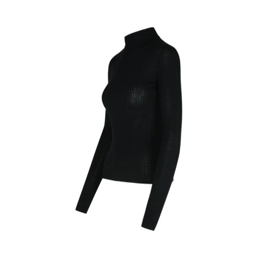 Ribbed Turtleneck Sweater